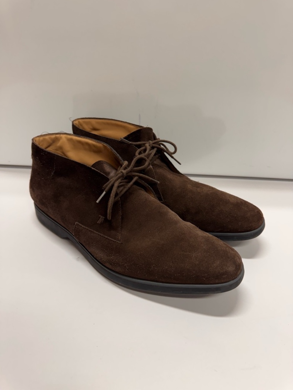 LUXURY TOD'S DESERT BOOTS SHOES MENS 11 XXM0ML00D8XRE0S800 BROWN MSRP $975
